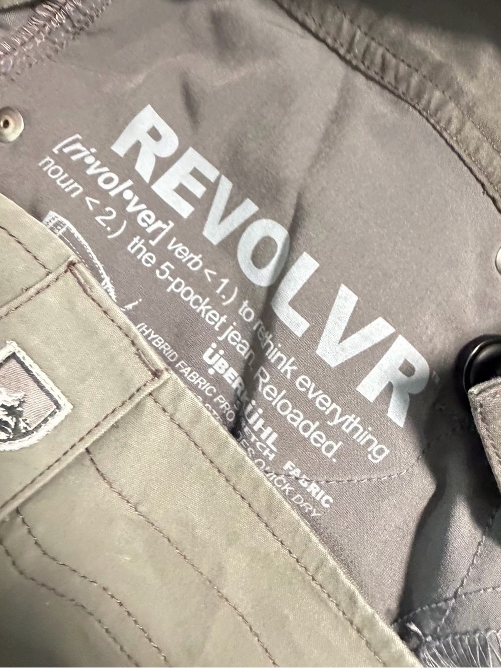 KÜHL Revolvr Men’s Gray Hiking Pants 34x34 Stretch Outdoor Travel - Picture 3 of 9